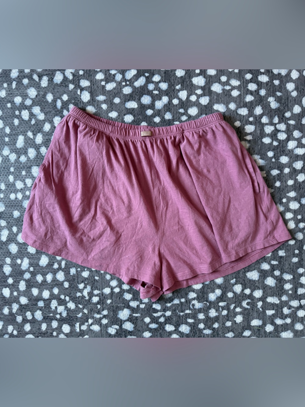 Lunya Pink Lounge Shorts - Size Small
